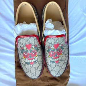 Gucci sneakers with tattoo print NEVER WORN